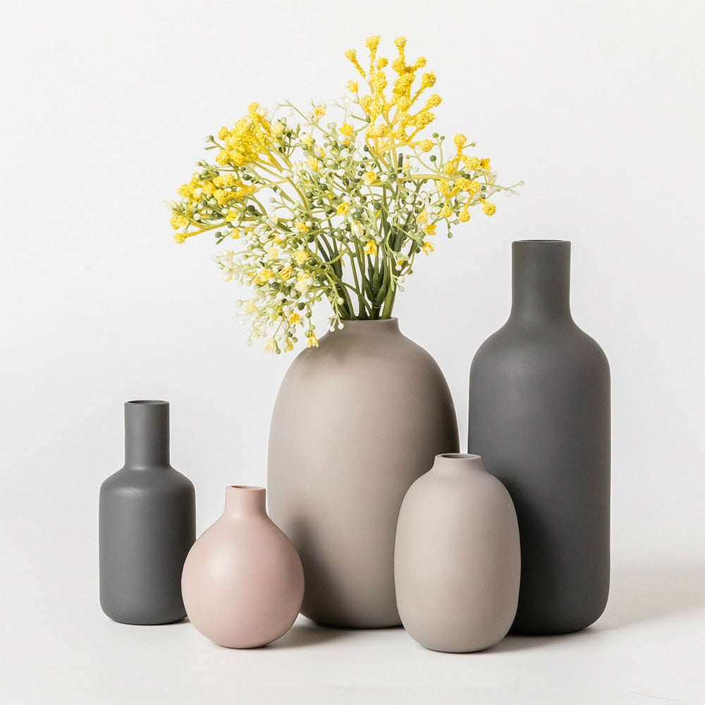 Modern Home Decor Glass Flower Vases